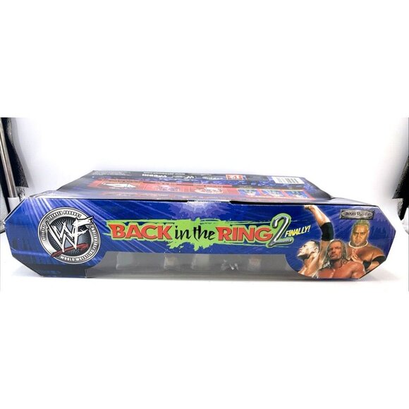 WWF Jakks Back in the Ring 2 Finally The Rock Triple H Rikishi Figure 2001 NIB - Picture 6 of 9